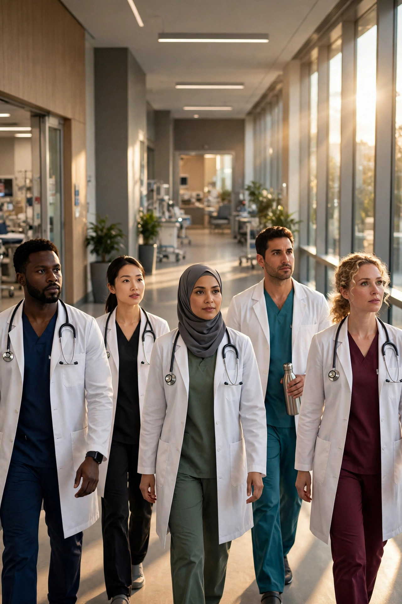 Carátula de serie de drama: médicos